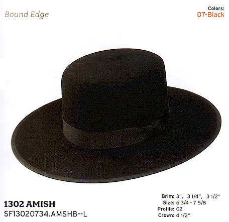 Amish 1302 Hat